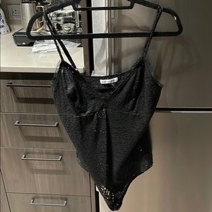 Black Lace Bodysuit